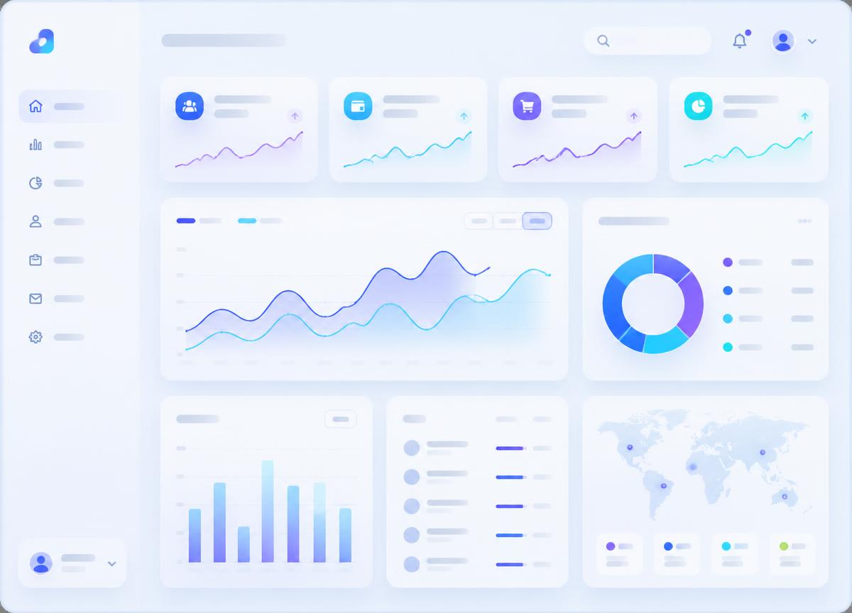Painel de um produto SaaS criado pela EasyDigitais